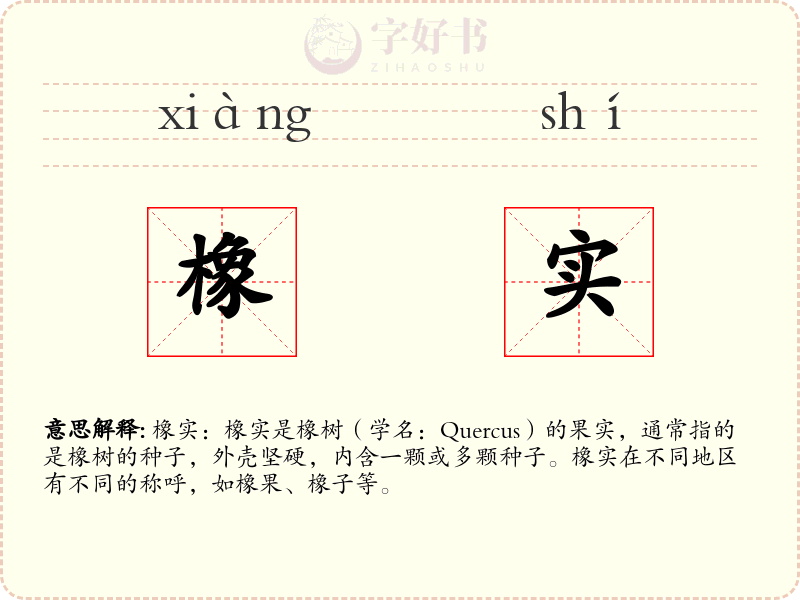 橡实