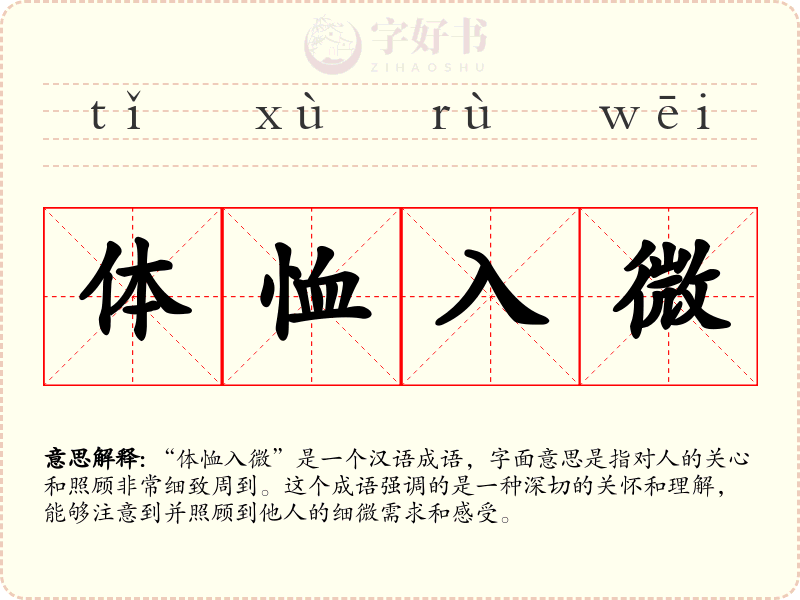 体恤入微