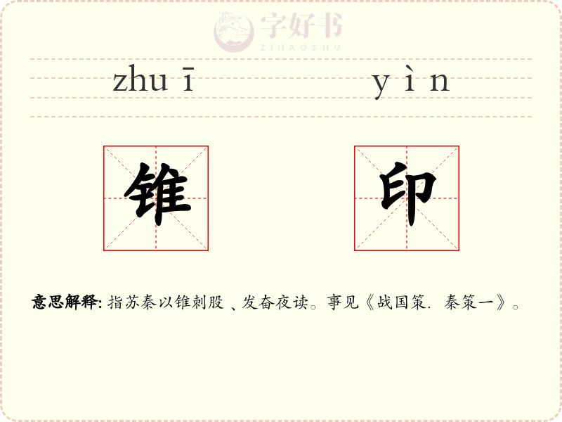 锥印