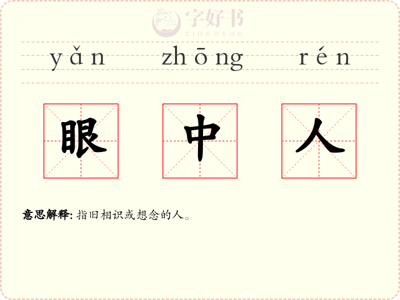 眼中人