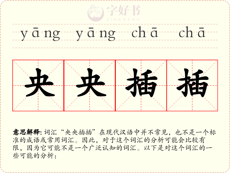 央央插插