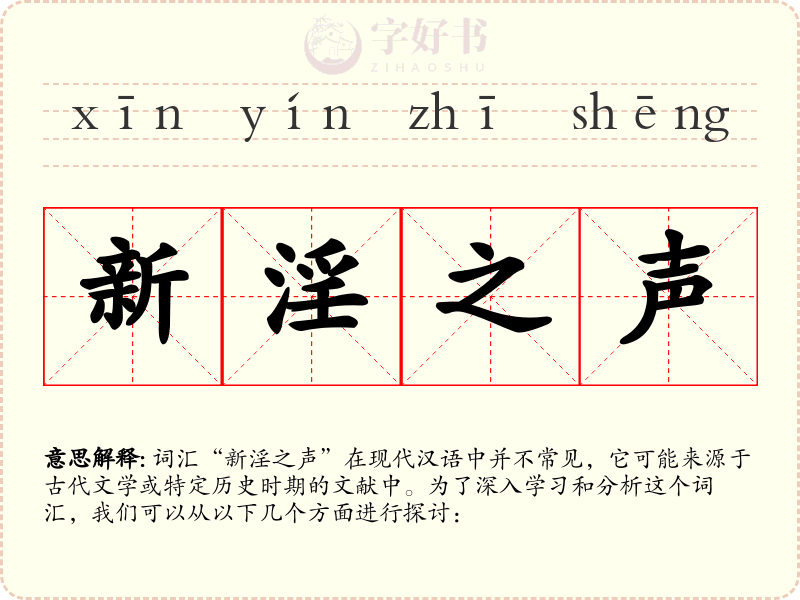 新淫之声