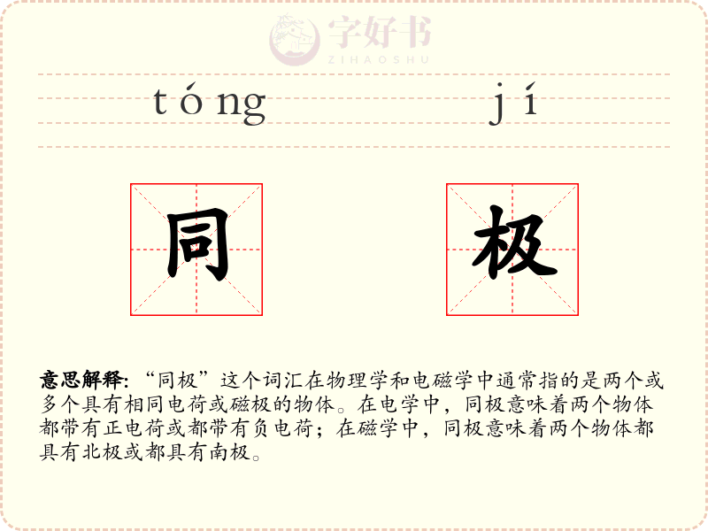同极