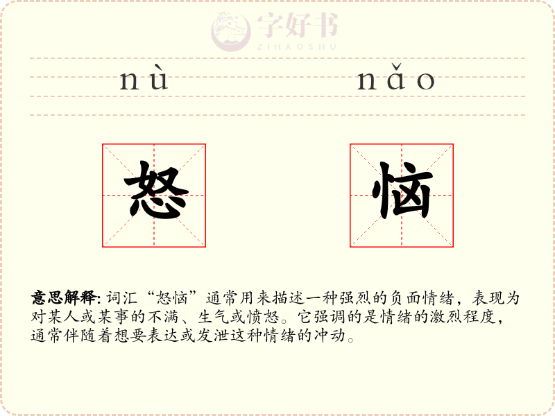 怒恼