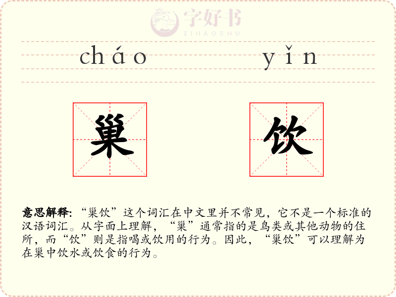巢饮