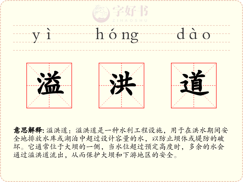 溢洪道