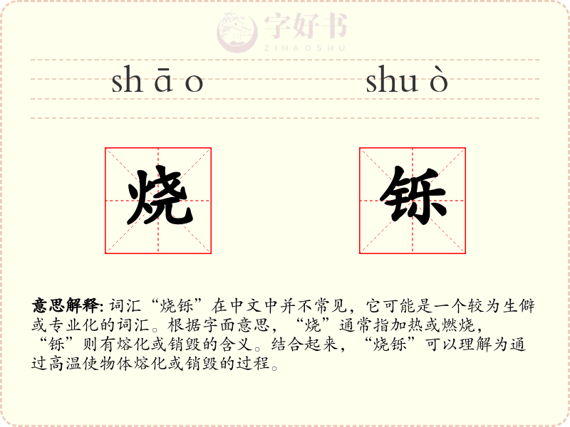 烧铄