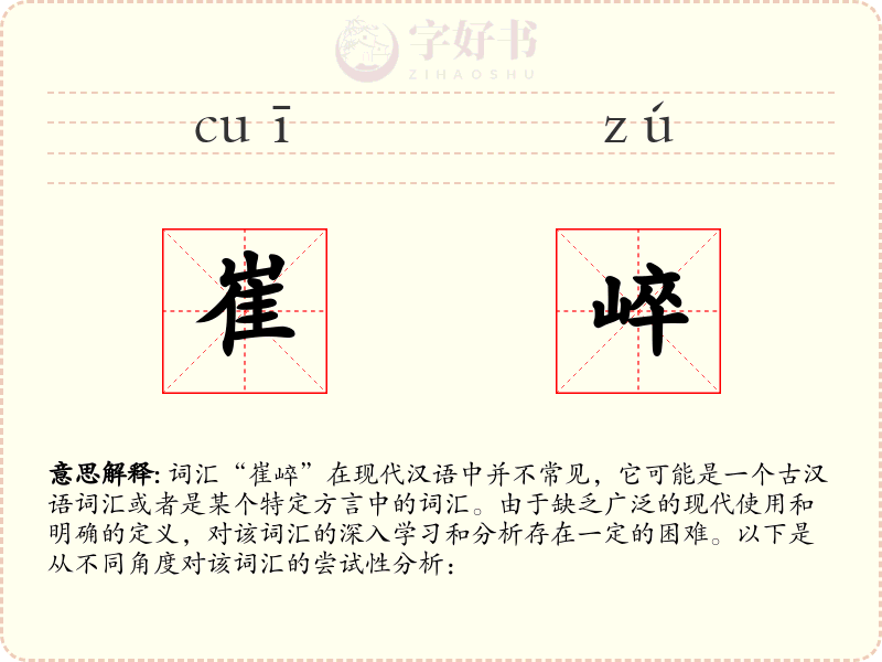 崔崪
