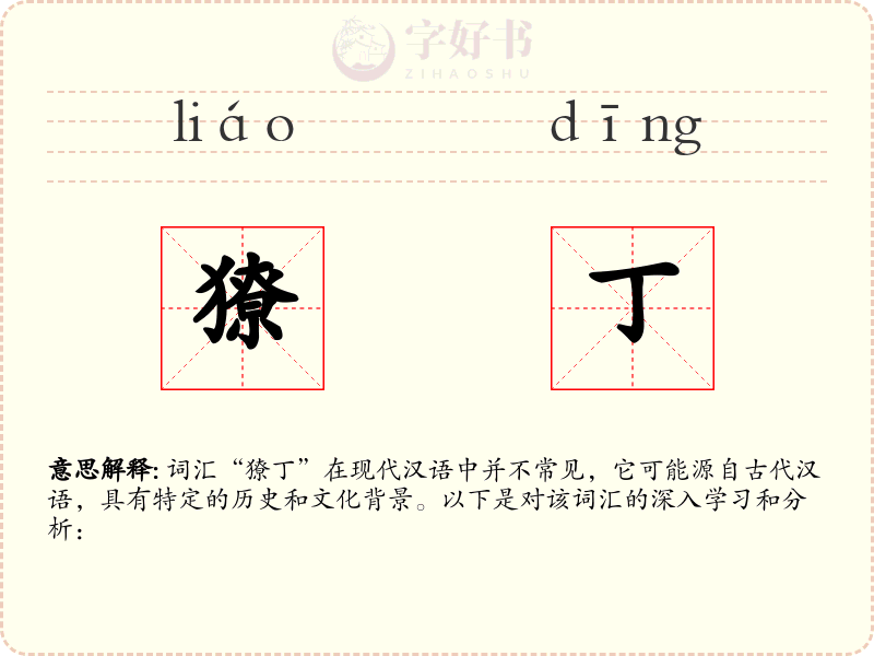 獠丁