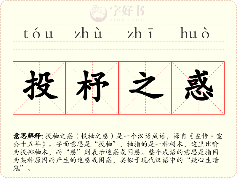 投杼之惑