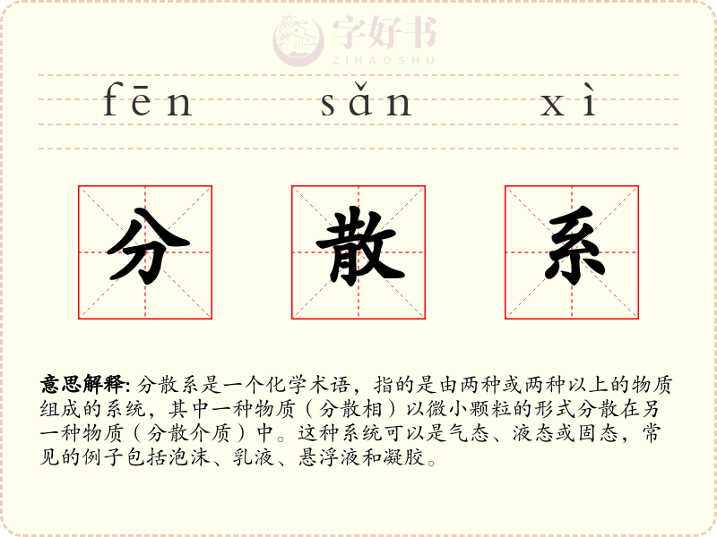 分散系