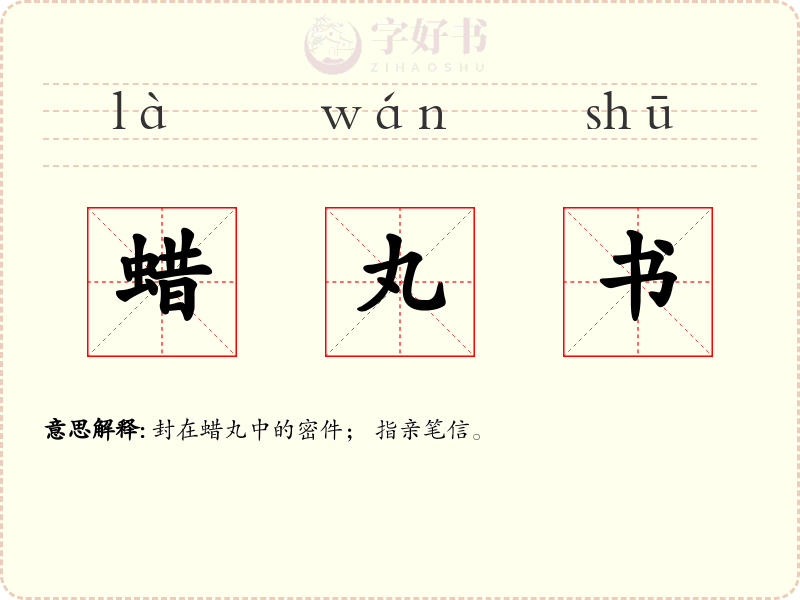 蜡丸书