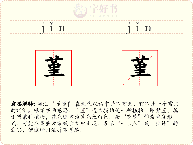 堇堇