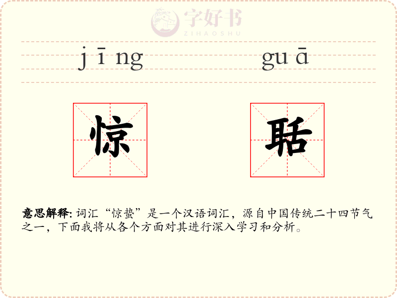 惊聒