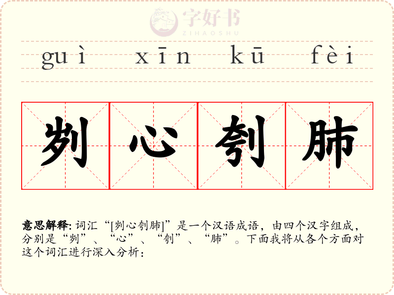 刿心刳肺