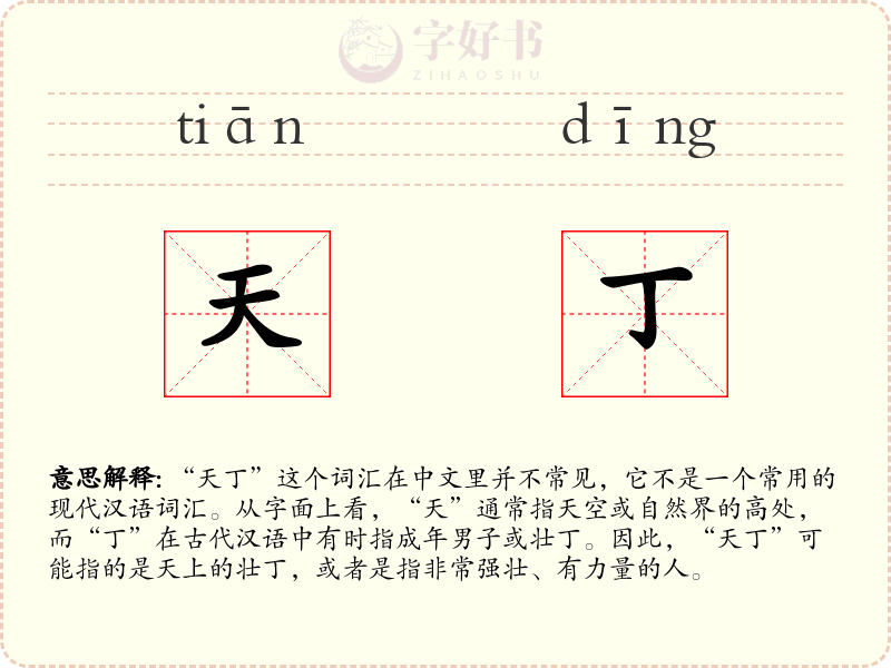天丁