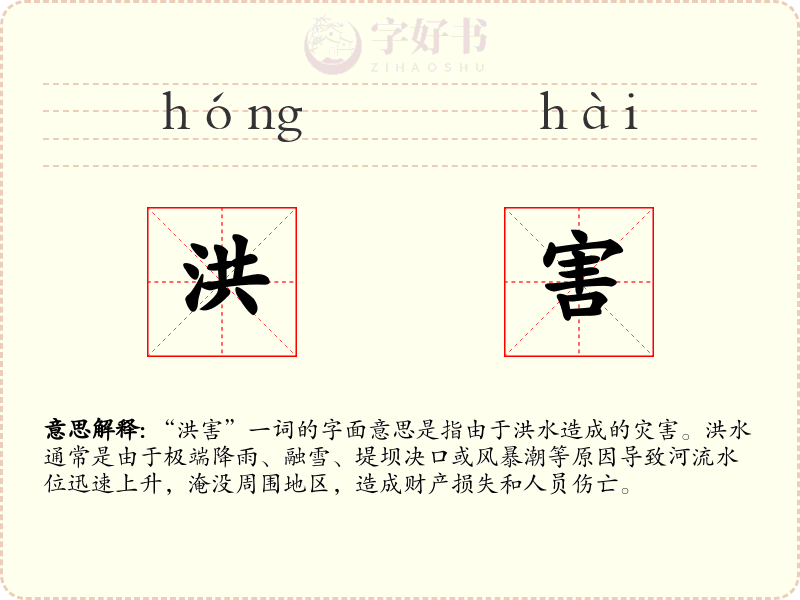 洪害