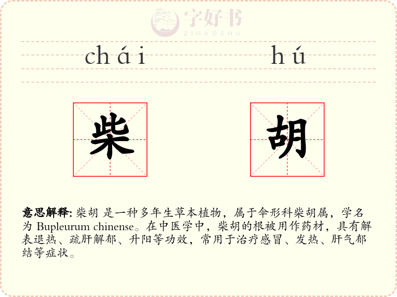 柴胡