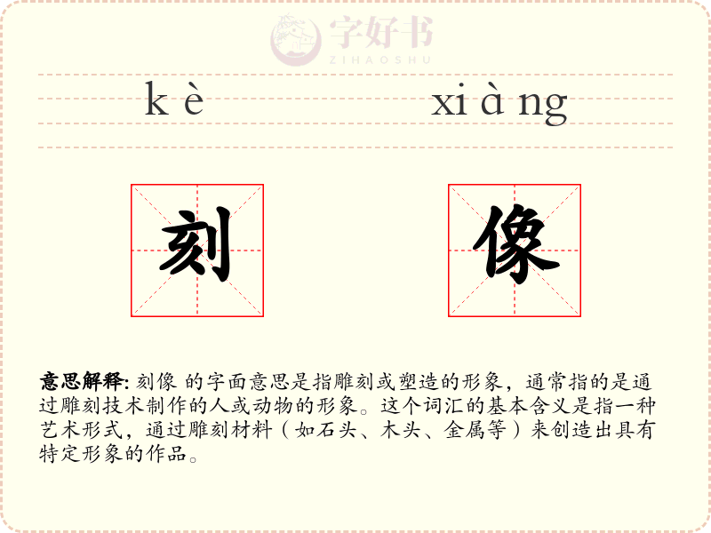 刻像