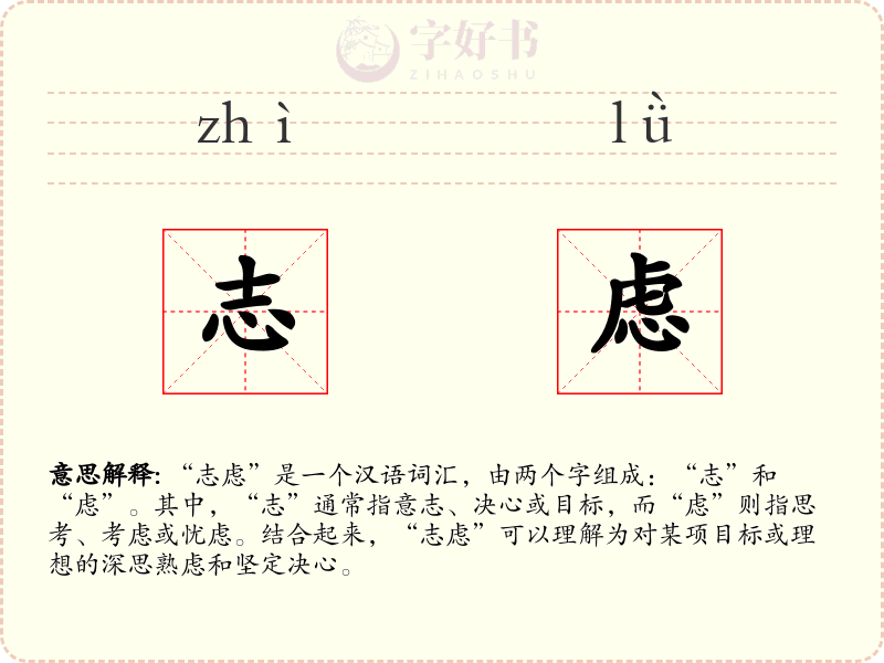志虑