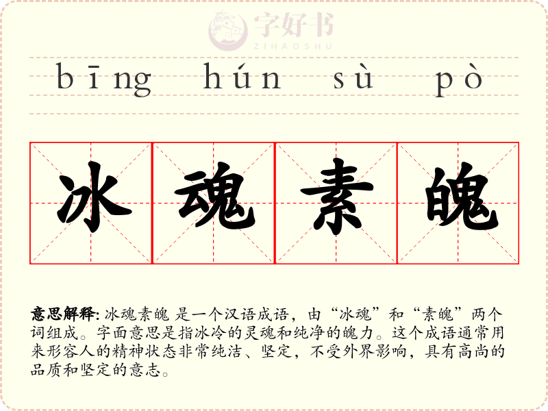 冰魂素魄