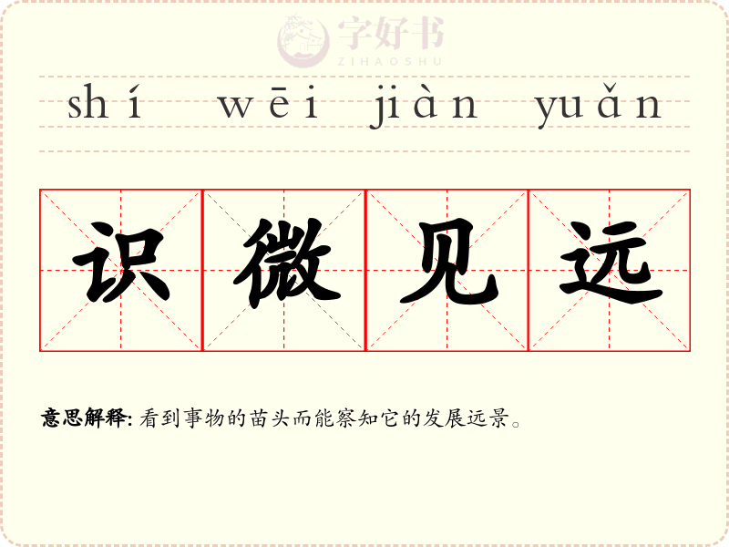 识微见远