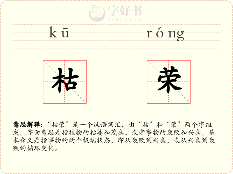 枯荣