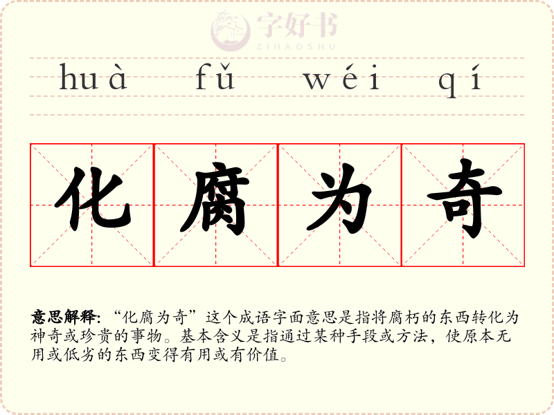 化腐为奇