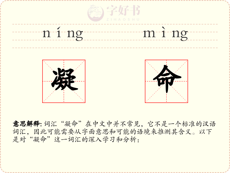 凝命