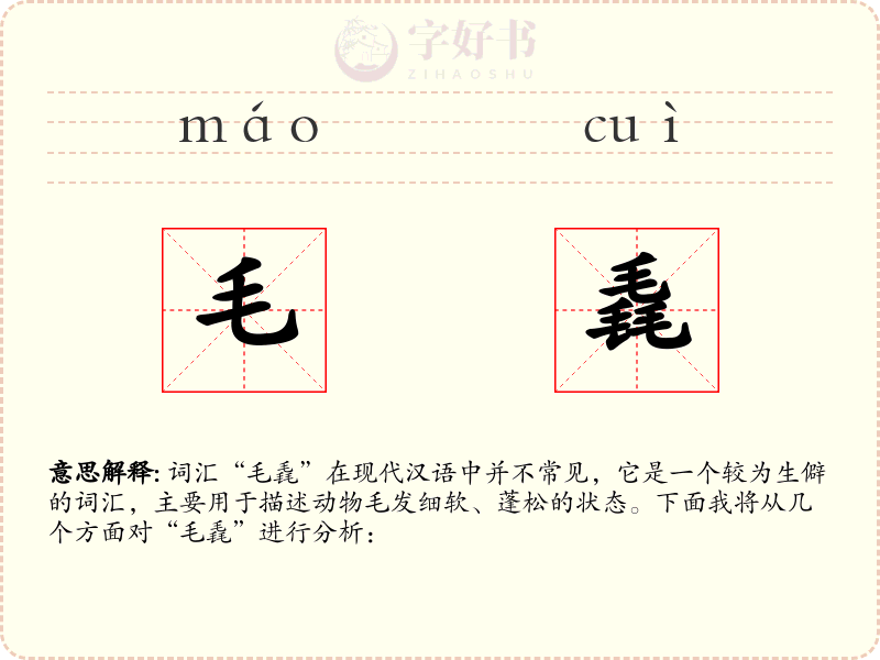 毛毳