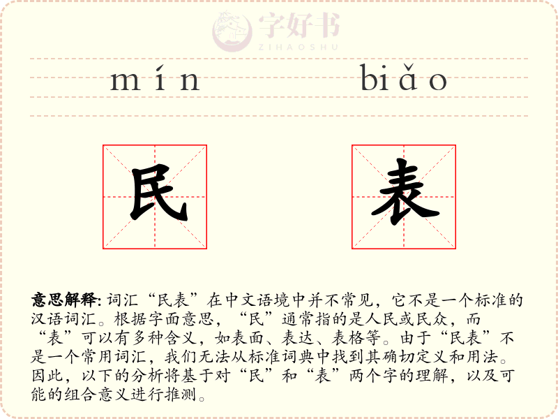 民表