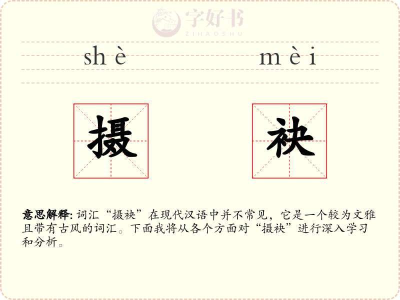 摄袂