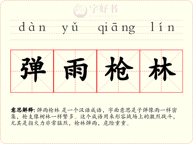 弹雨枪林