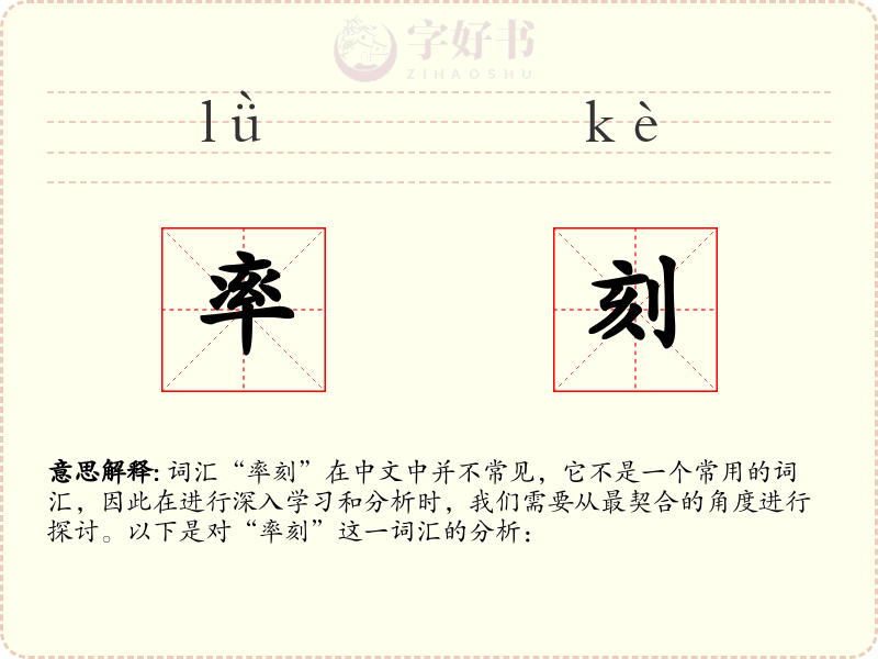 率刻