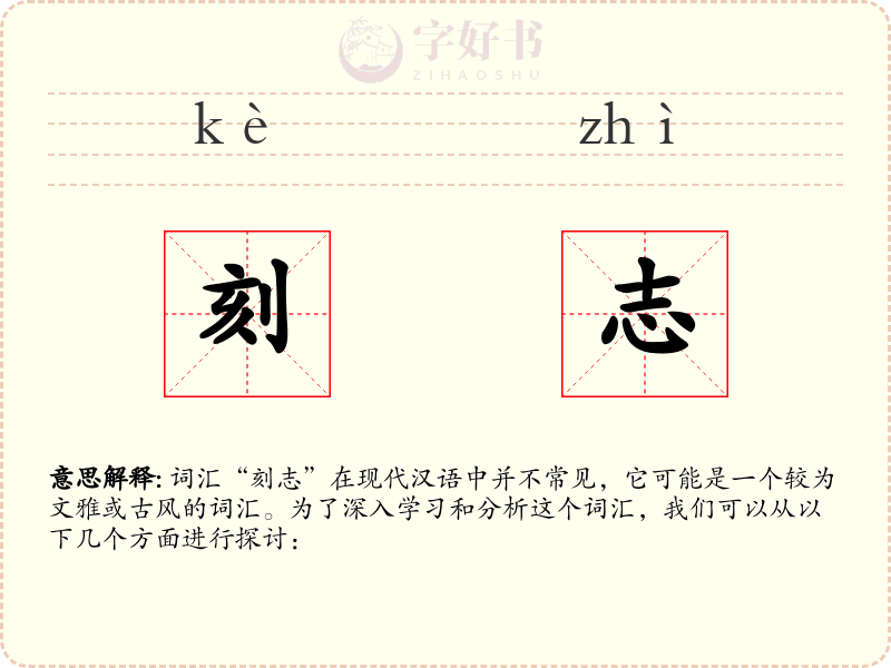 刻志