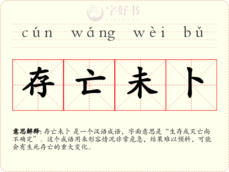 存亡未卜