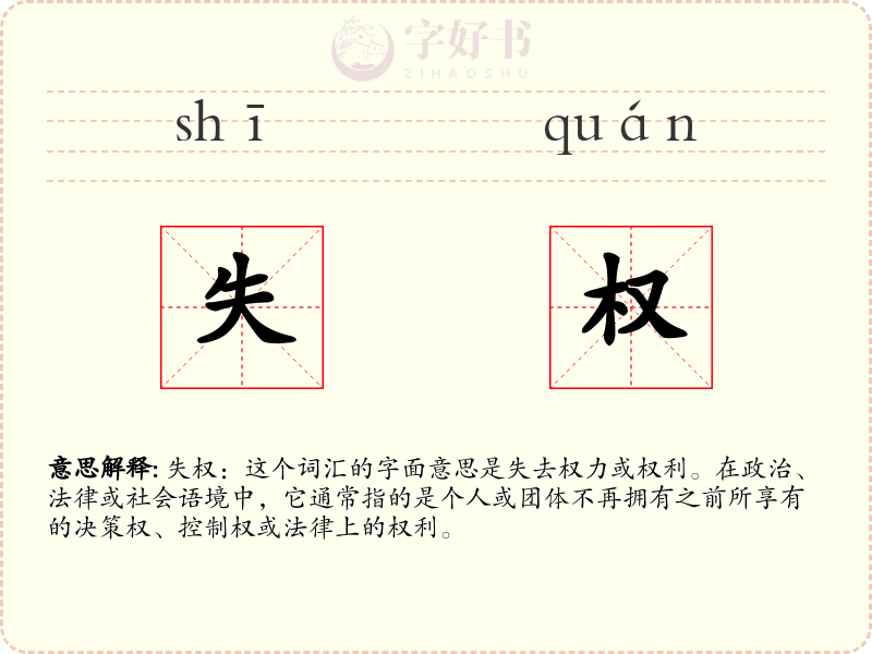 失权