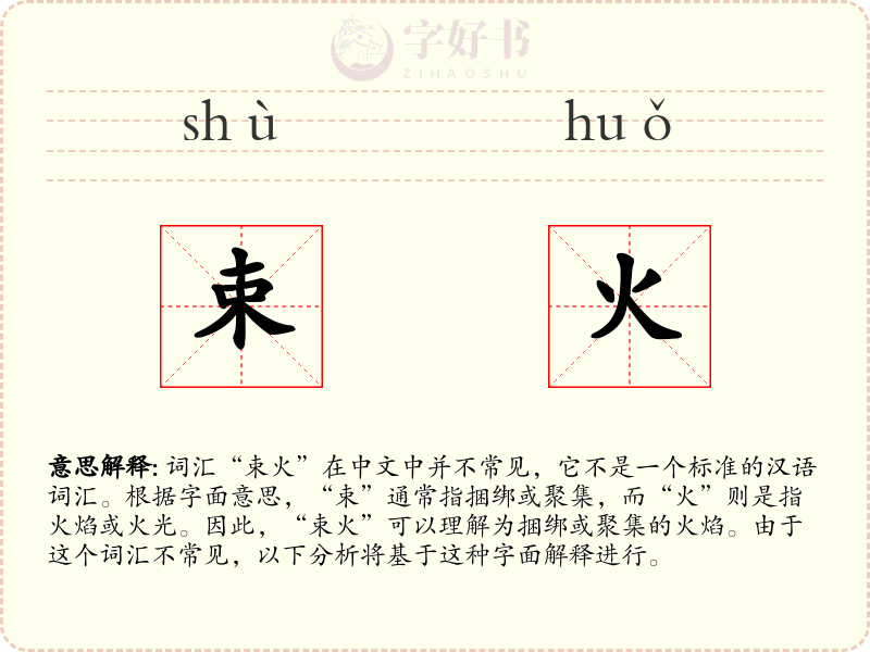 束火