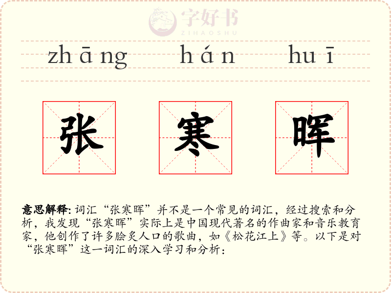 张寒晖