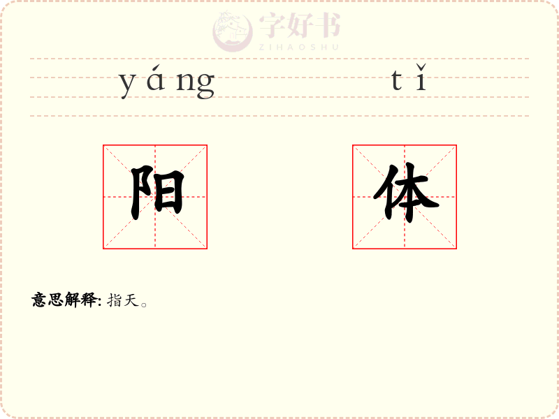 阳体