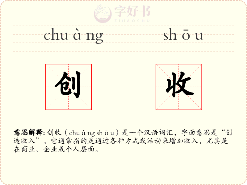 创收