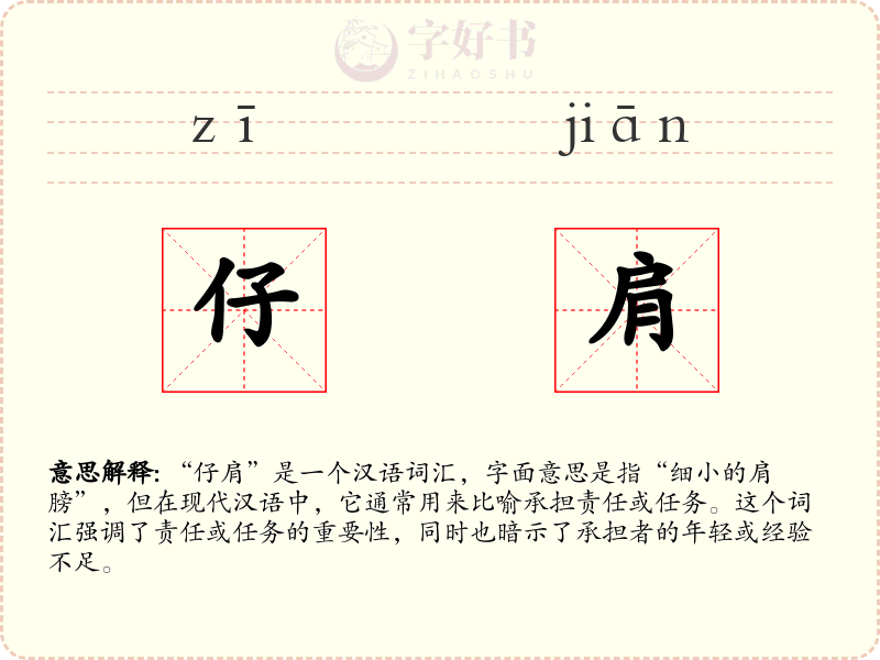 仔肩