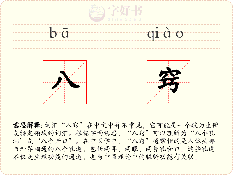 八窍