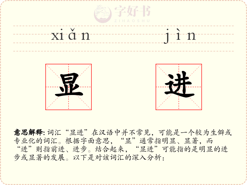 显进