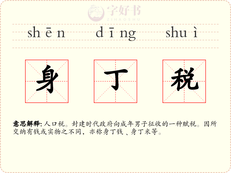 身丁税