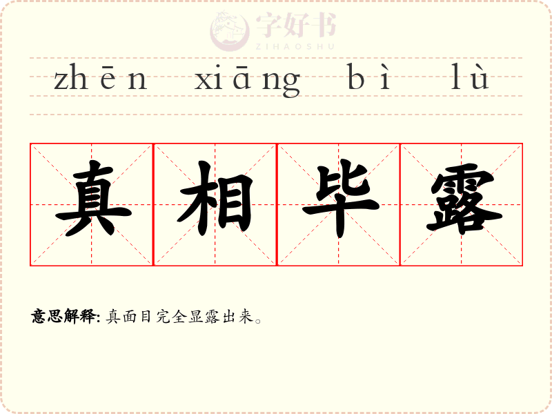 真相毕露