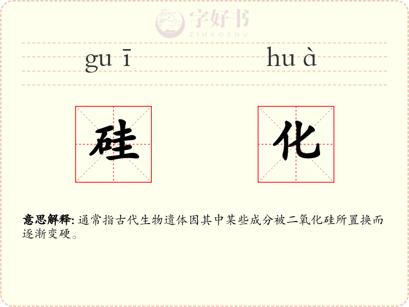 硅化