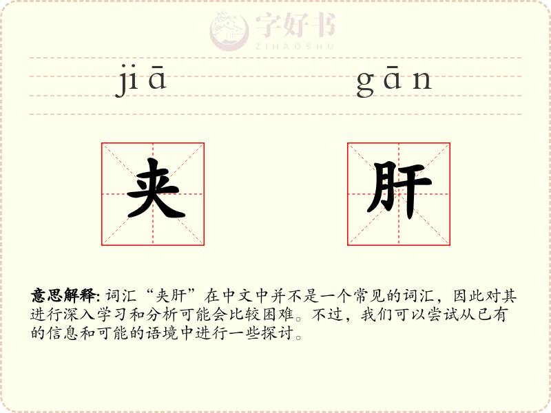 夹肝