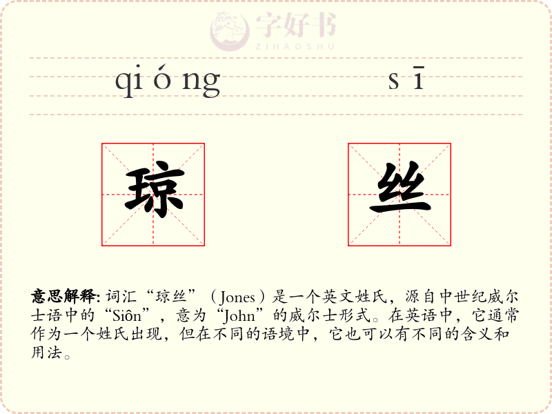 琼丝