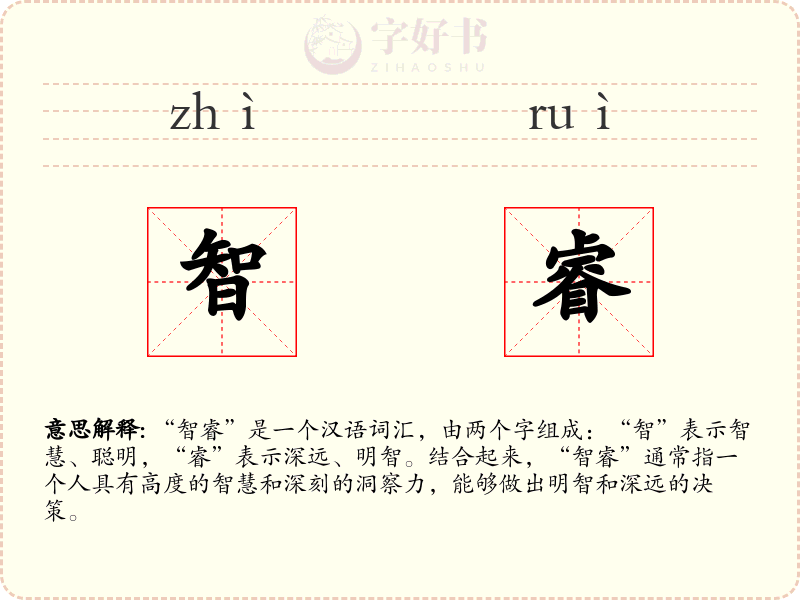 智睿